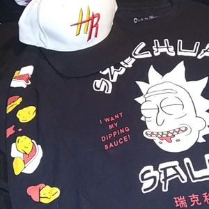 Rick and morty shirt matching hat